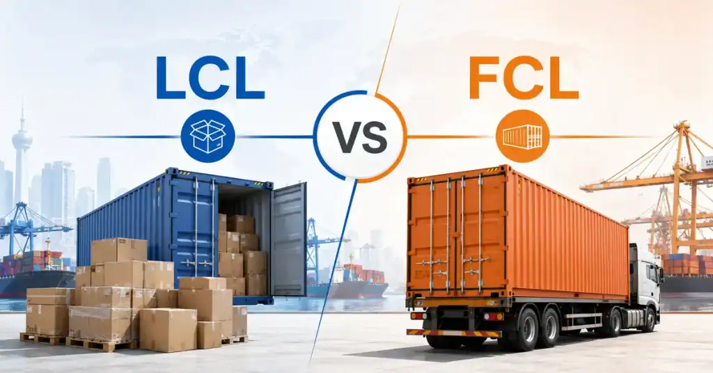 Yiwu LCL vs FCL Shipping cost comparison for importers
